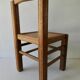 Chaise enfant en bois, années 50