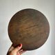 Tabouret tripode vintage en bois
