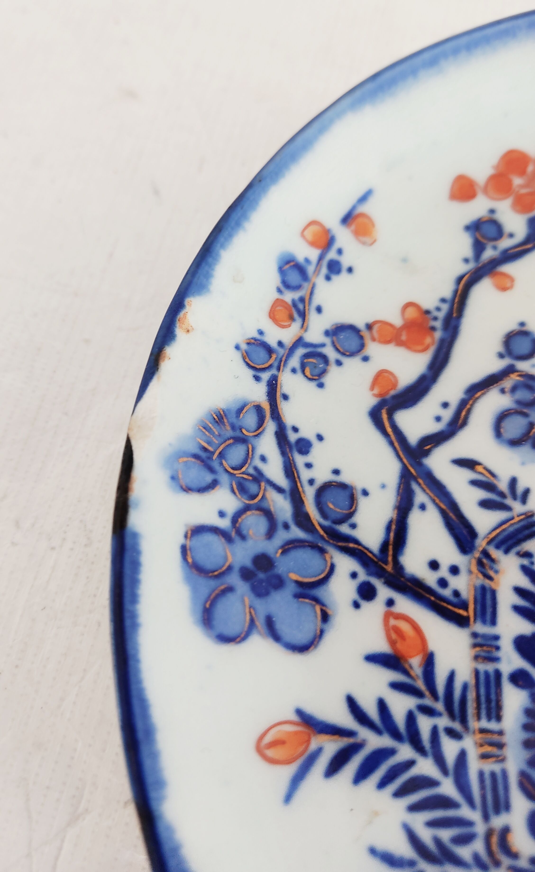 Japanese porcelain imari plate early 20th