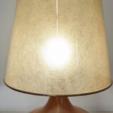 Lampe de salon XL en ceramique vernissée, France vers 1970