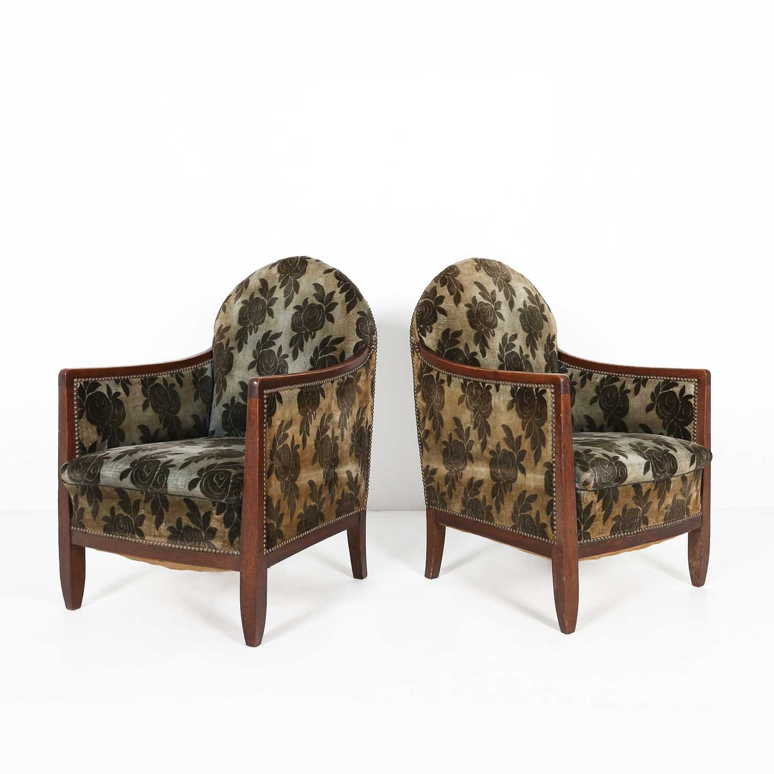 Art Deco club armchairs 1930