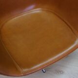 Egg Chair, design danois, années 1960, designer : Arne Jacobsen, fabricant : Fritz Hansen