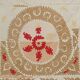 Hand knotted rug, vintage Turkish rug 153x166 cm