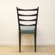 Chaises Italiennes Mid Century, Set de 4