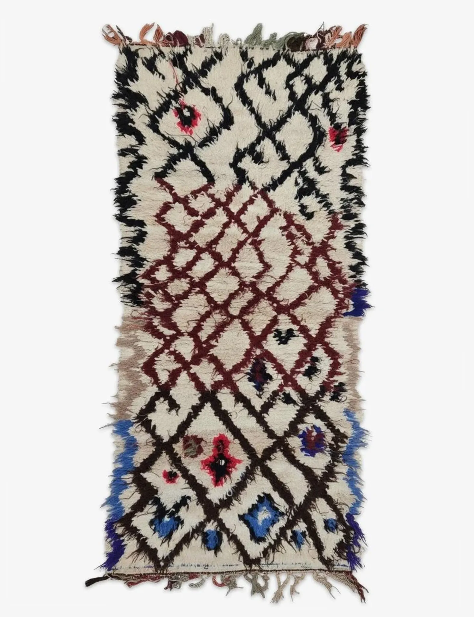 Vintage Azilal Berber Rug - 190 x 77 cm