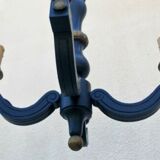 Wood chandelier Shabby chic Louis XIV style