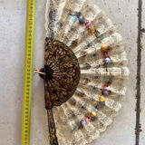 Eventail dentelle vintage