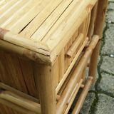 Bamboo bedside