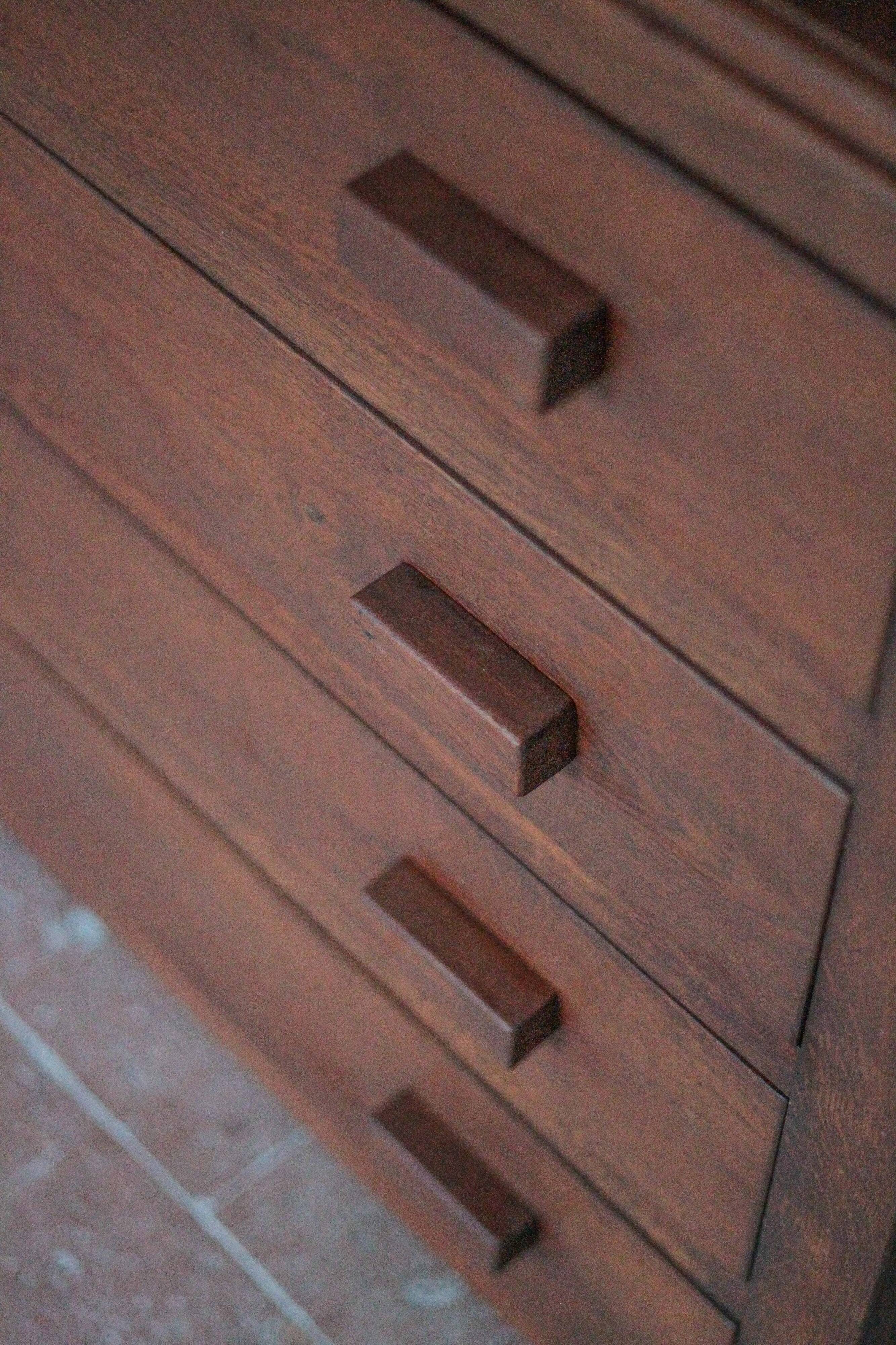 Commode vintage, commode bois reconstruction, meuble de rangement