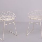 Pastoe KM05 wire stool Cees Braakman 1950s Holland