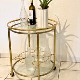 Round rolling table