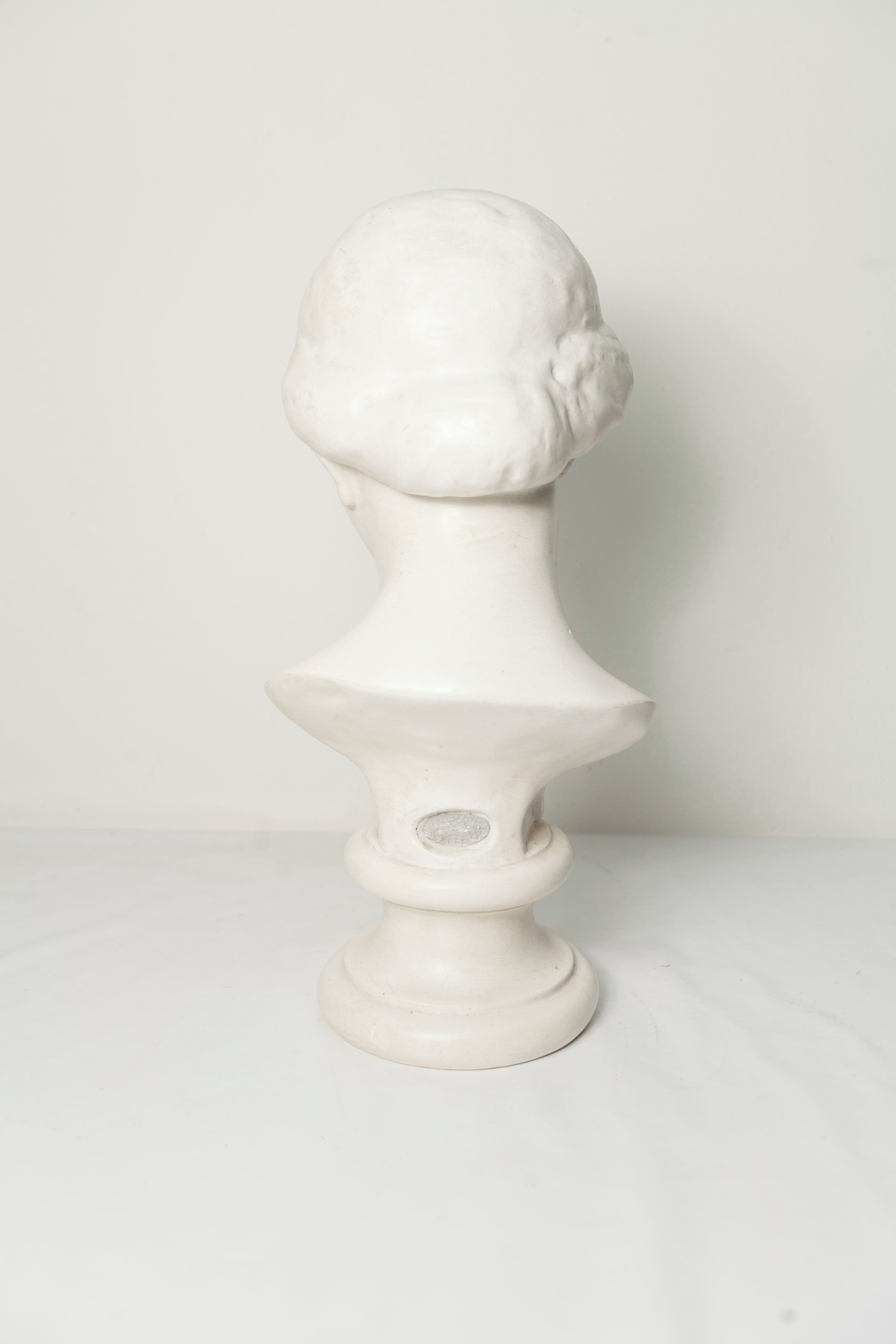 Buste femme en marbre 43cm musée Louvre 1445