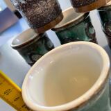 Set of 6 Strehla Keramik cups