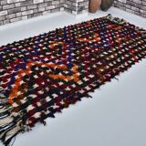 Ousha Tribal Vintage Pompom Rug sku 3081
