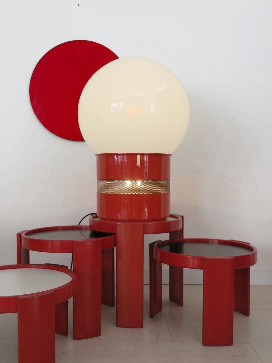 Mezzo Oracle Table Lamp by Gae Aulenti for Artemide, Italy, 1969