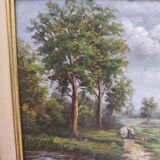 Tableau ancien signé