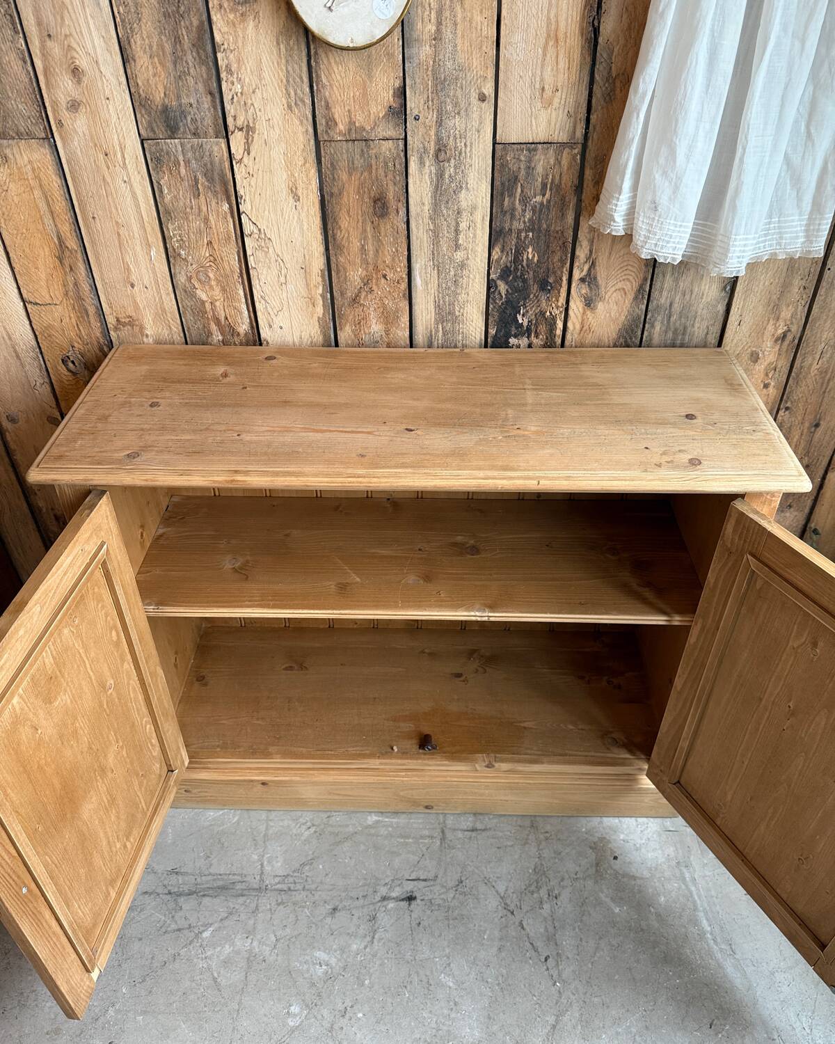 Parisian pine sideboard (renovated)