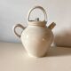 Antique Digoin earthenware teapot