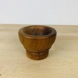 Duo Scandinavian teak bowls from the 60s