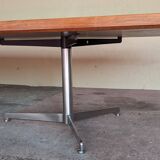 Table de conférence en palissandre d'Osvaldo Borsani pour Tecno 1968