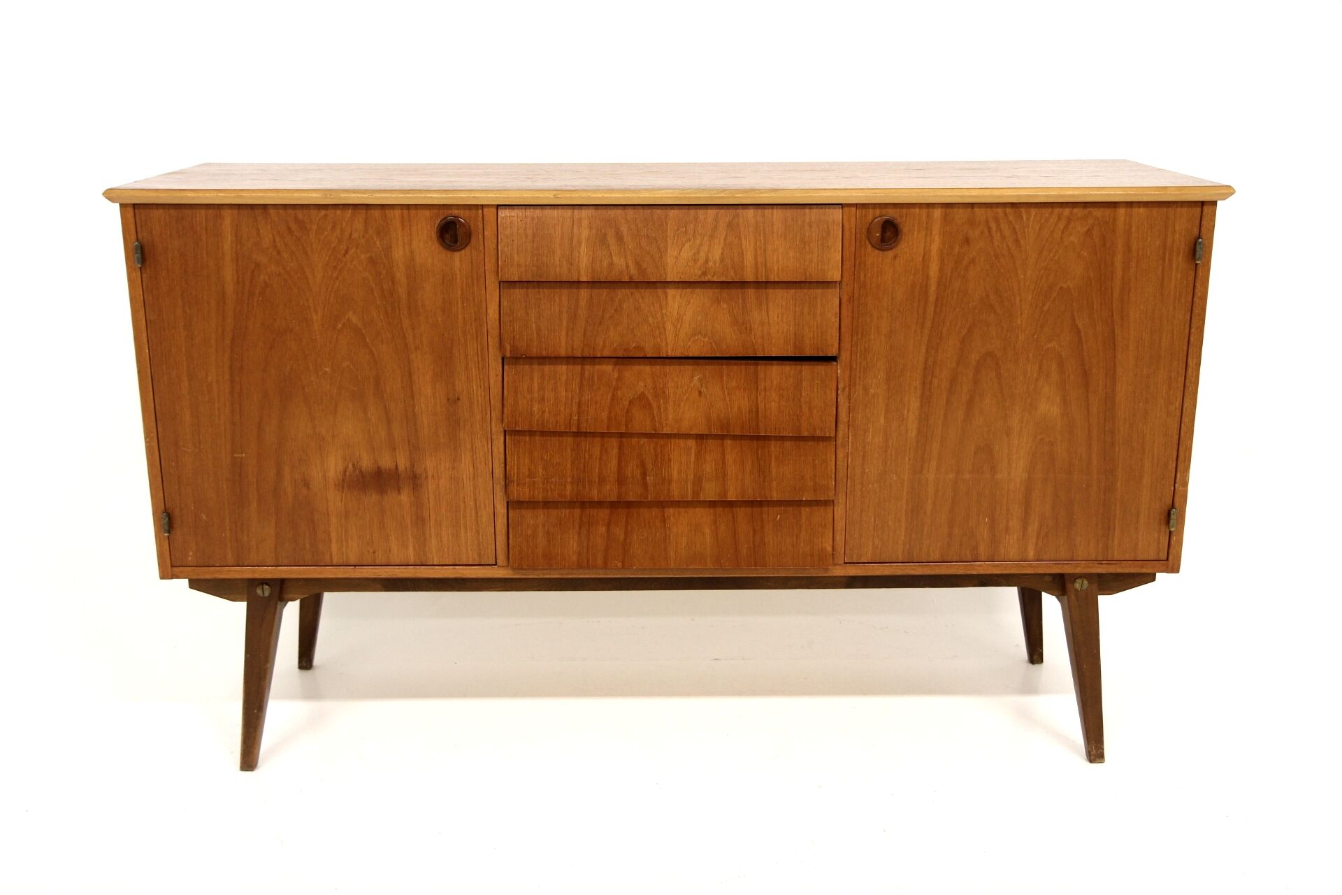 Scandinavian teak sideboard, Sweden, 1950.