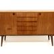 Scandinavian teak sideboard, Sweden, 1950.
