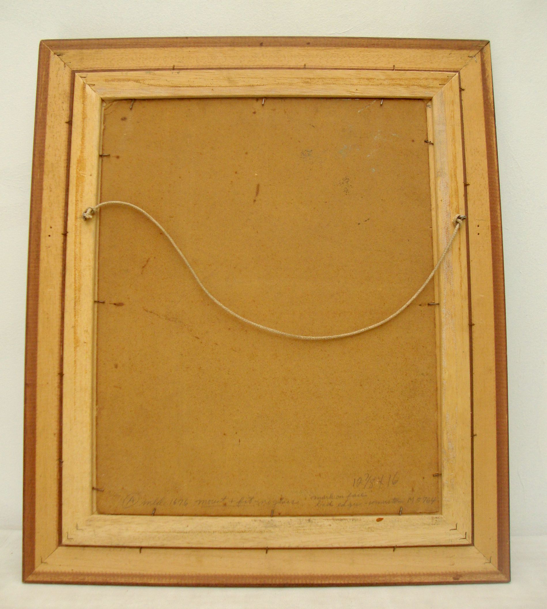 Tableau ancien portrait à l’huile