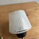 Pair of vintage glass/metal wall lights / circa 1950s 1960s