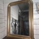 Golden mirror in Louis Philippe style