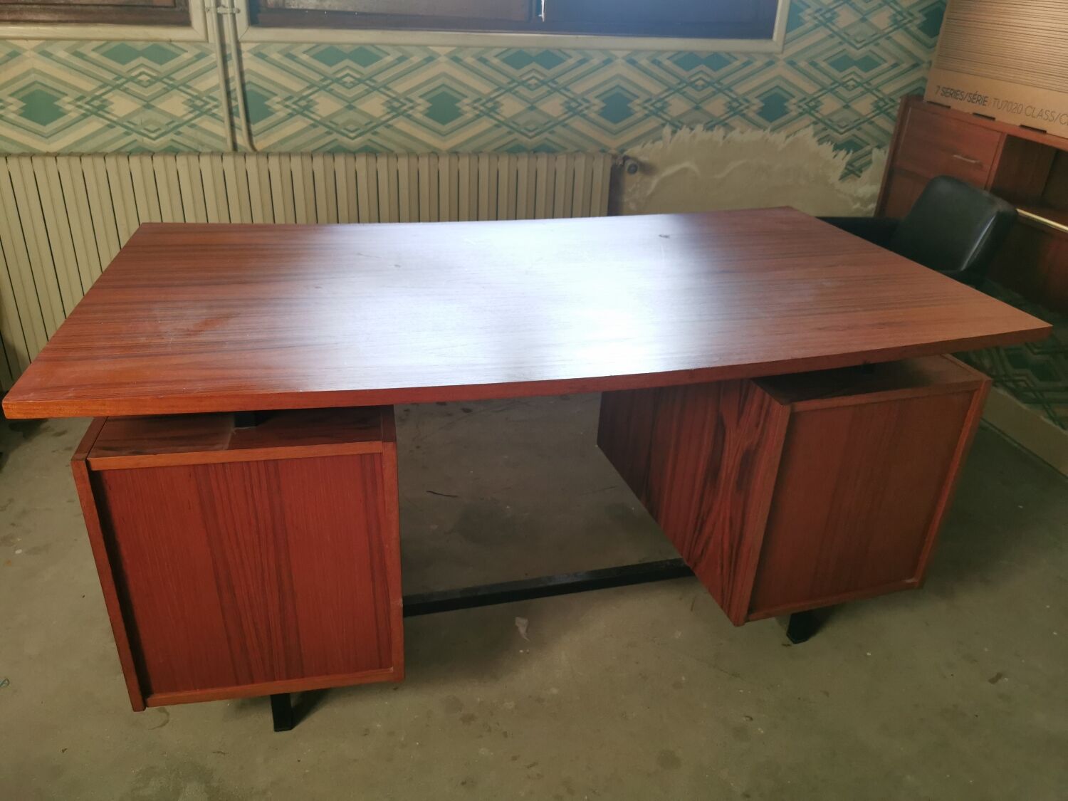 Vintage teak desk