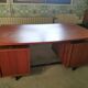 Vintage teak desk
