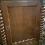 19th century sideboard with two doors and drawers