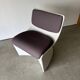 Series of 3 designer armchairs Space by A. Pinaffo and P. Scagnellato