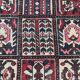 Carpet vintage Persian Bakhtiar made hand 144 x 198 cm