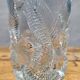 Vase floral feuillagé "Prévert" verre France
