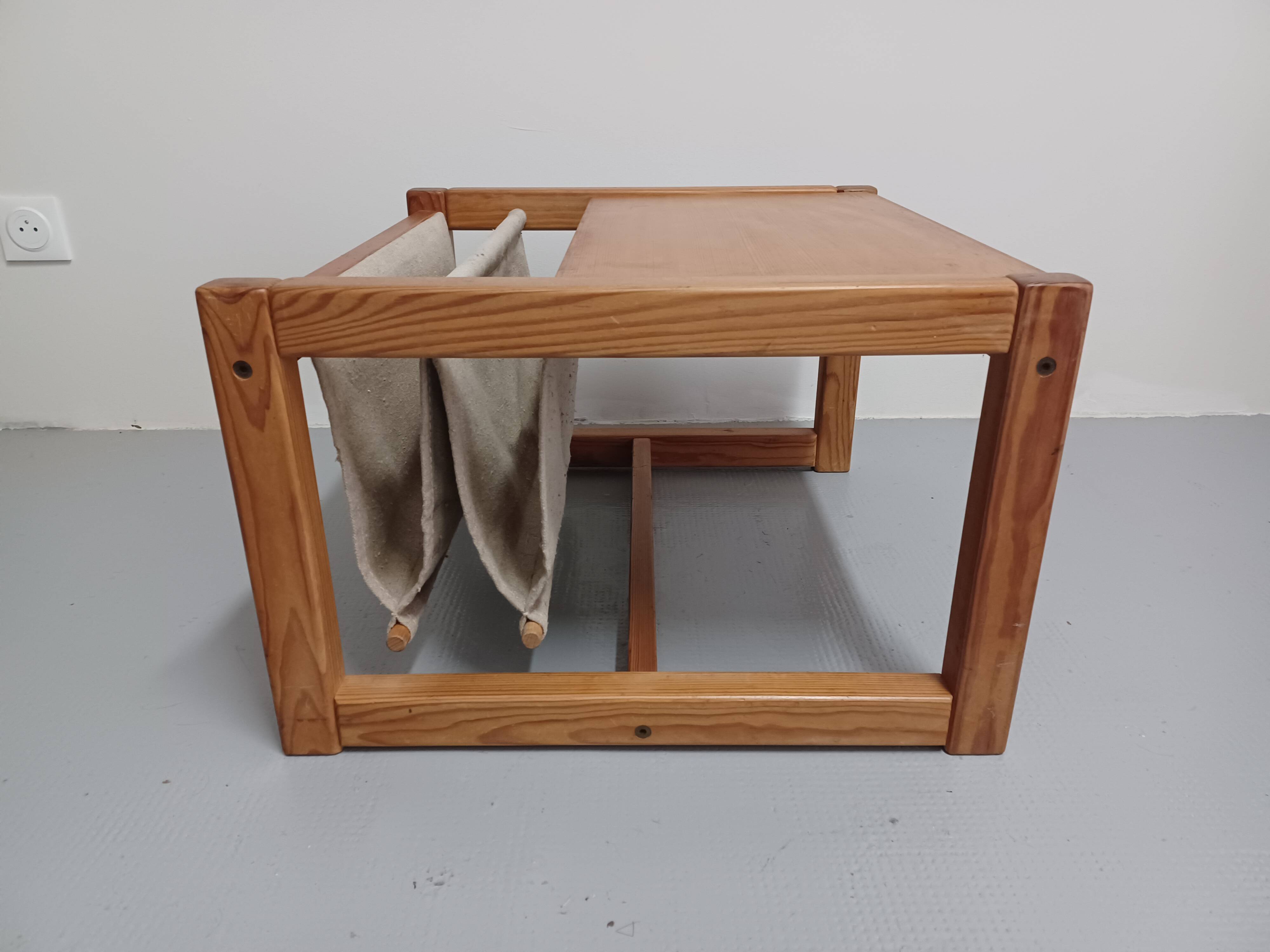 Coffee table, magazine rack, Karin Mobring, Ikea 70's
