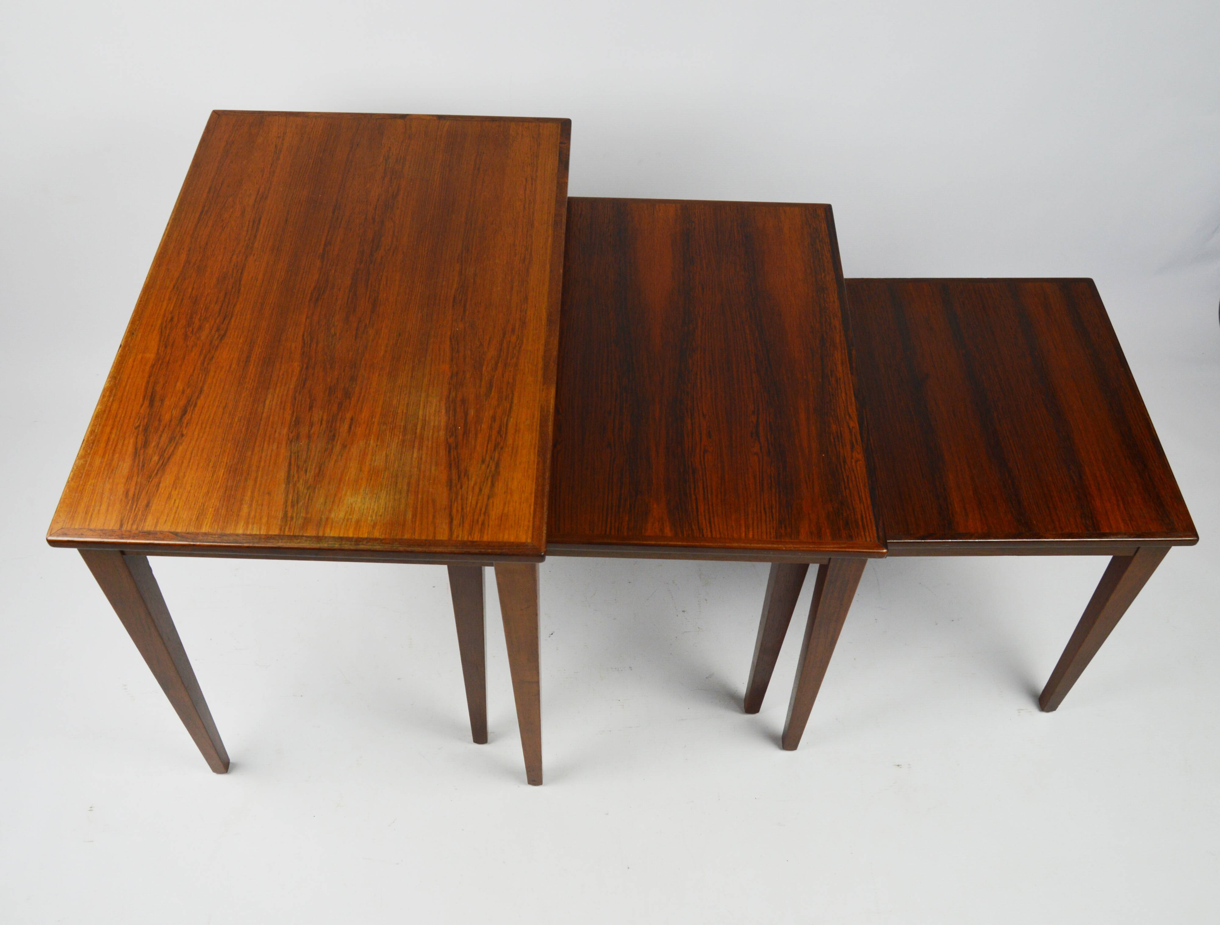 Set of three tables, 1970s