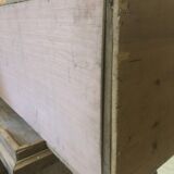 Low sideboard, cabinet with closed lockers on wheels