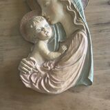 Wall plaque: Mother and Child