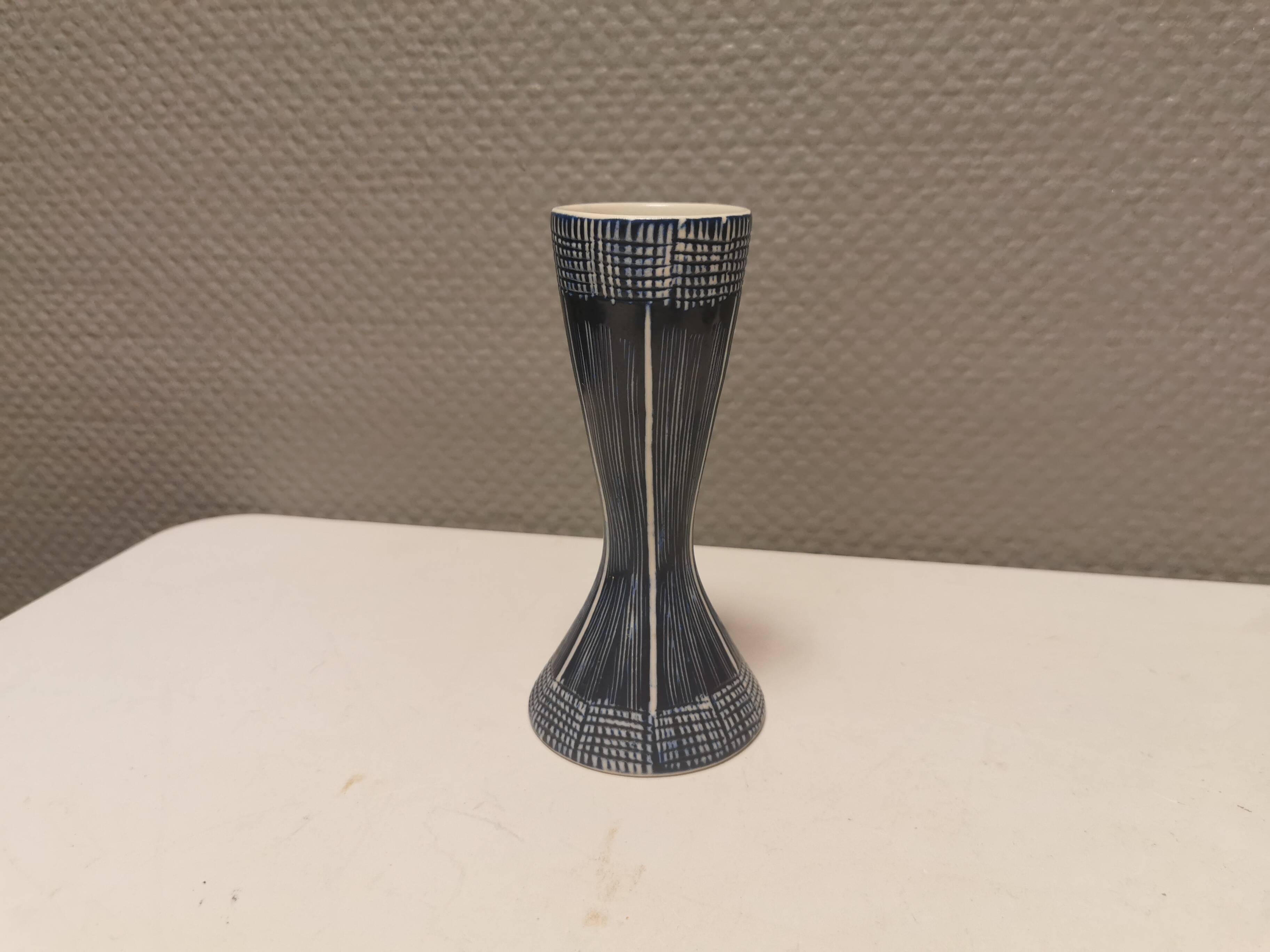 Danish vase from the 1950s. Designed by Aksel Sigvald Nielsen (aksini) signed at the bottom