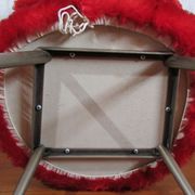 Chaise moumoute vintage