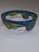Signed Mazoyer cup. Art Deco enameled glass, 1920-1930.