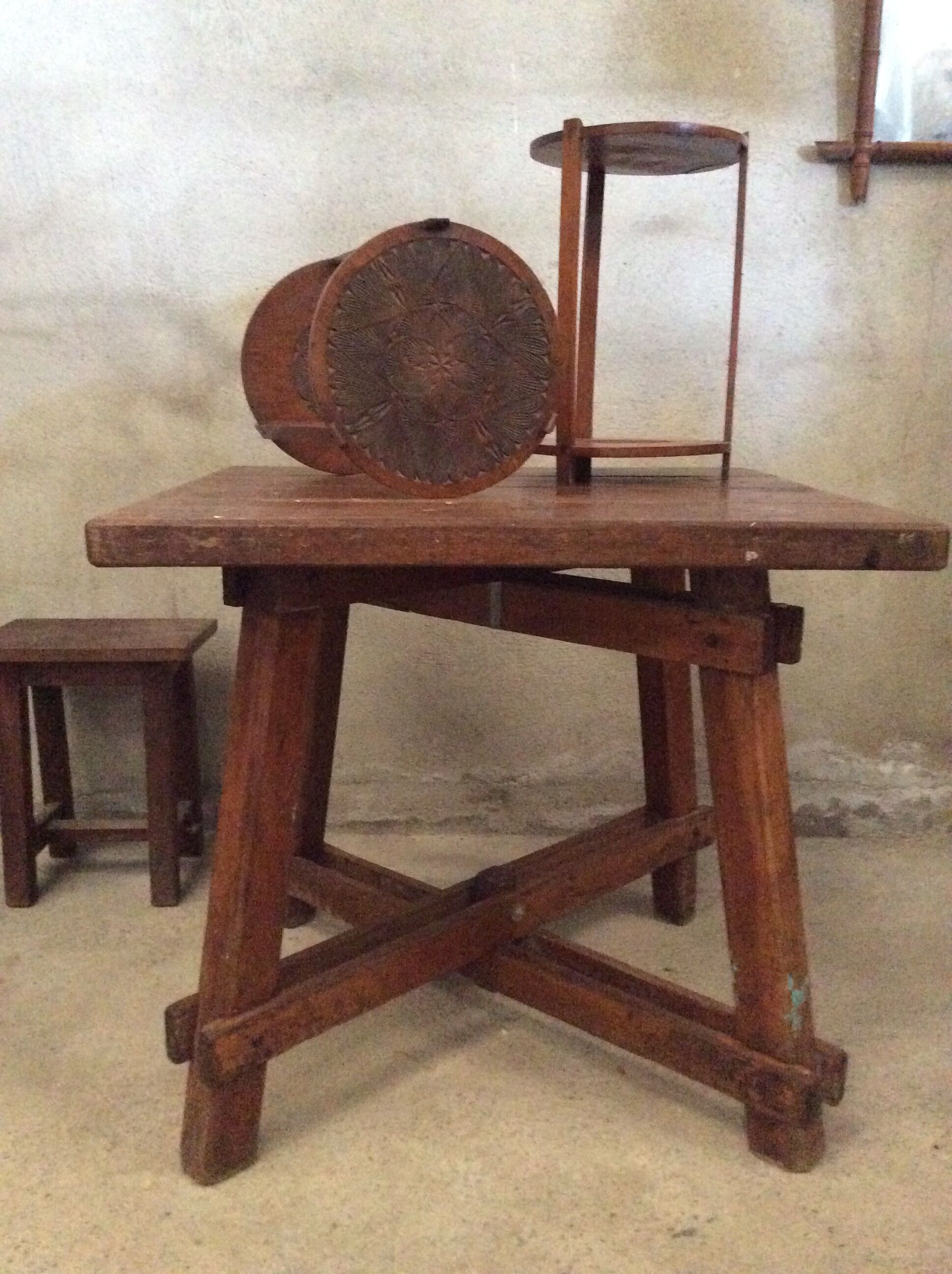 Brutalist dining table 1950