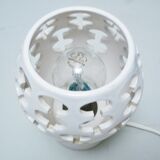 Ceramic lamp openable years 70