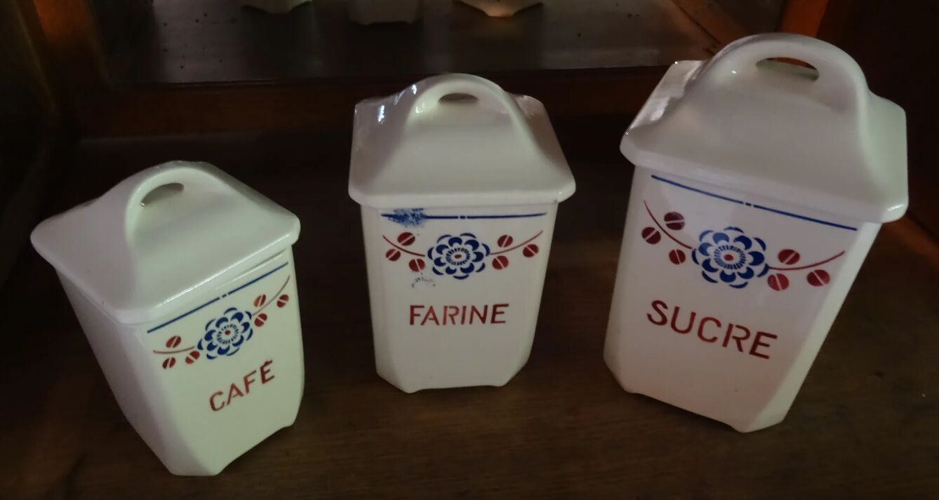 Badonviller Spice Pots