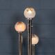 Vintage 20thc italian chrome & glass floor lamp by mazzega c.1970