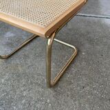 Mid-Century Modern Italian Marcel Breuer B64 Cesca Chair, 70s