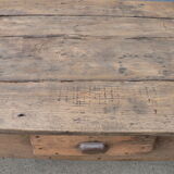 Solid wood farm table