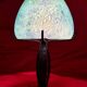 Wrought iron lamp, "TIEF", Art Deco year 1900