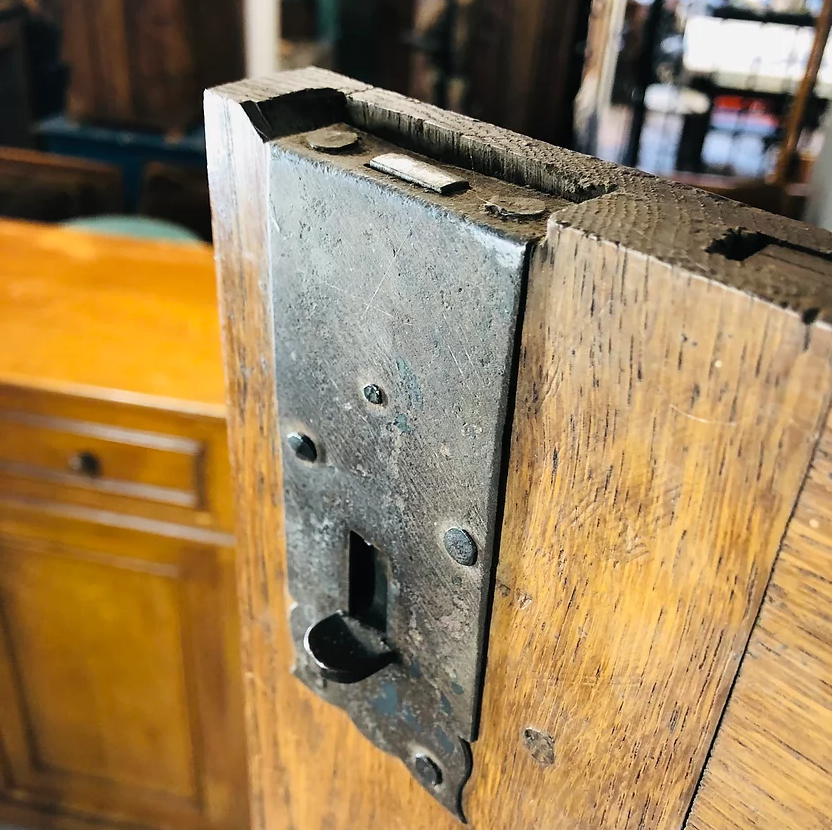 Antique oak cabinet
